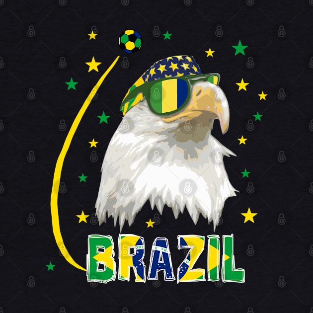 Brazil Soccer T-Shirt by Nerd_art